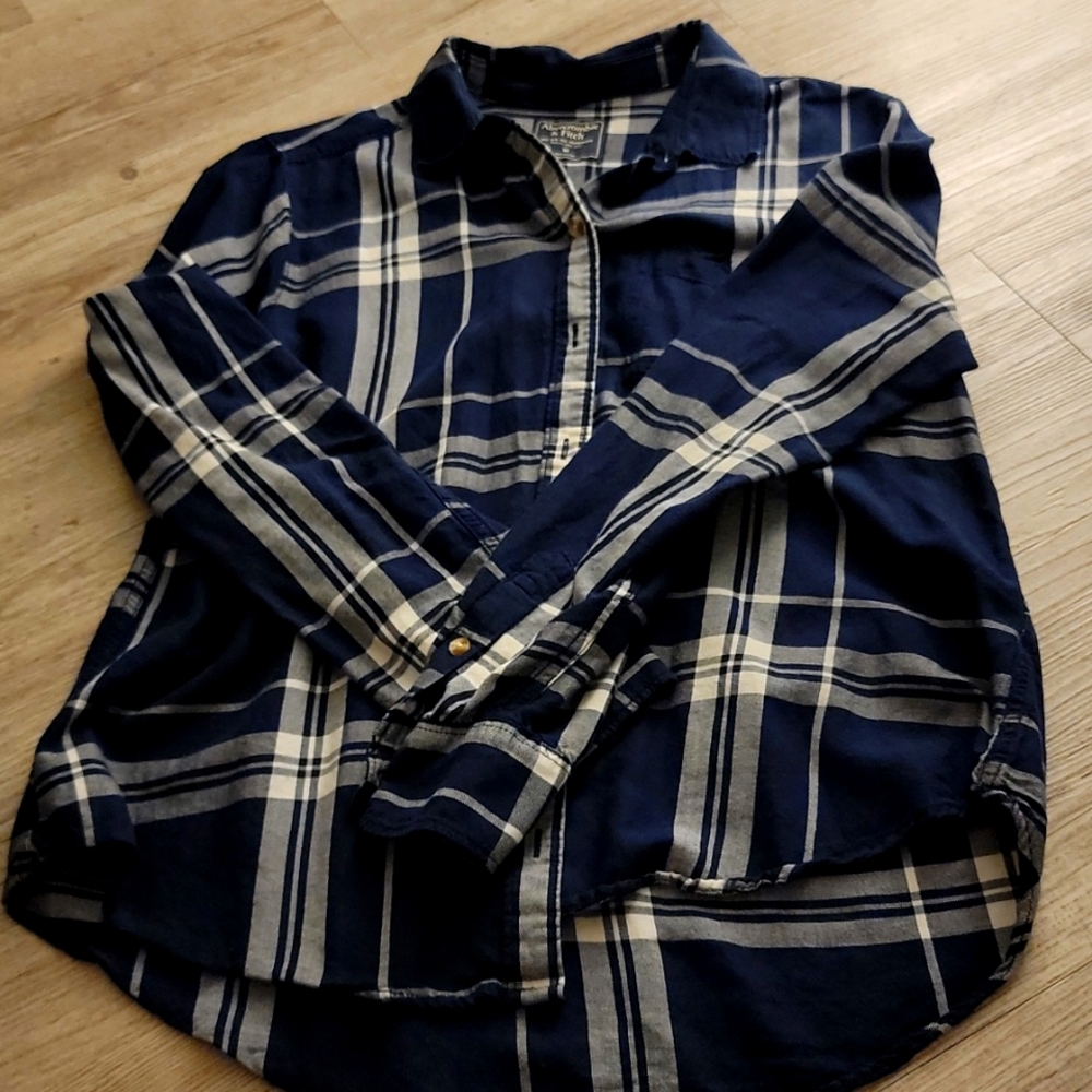 A&F Boyfriend Flannel